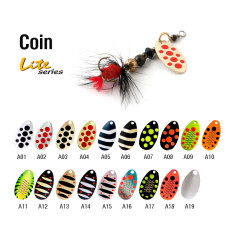 Блесна вращающаяся Akara Lite Series Coin 3 гр