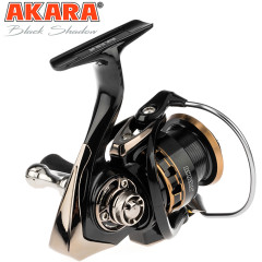 Катушка безынерционная Akara Black Shadow 2000, 6 ш.п.+ 1 р.п.