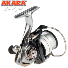 Катушка безынерционная Akara INDIGO 2500, 6 ш.п.+ 1 р.п.