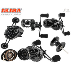 Катушка мультипликаторная Akara Target Pike 6+1bb L
