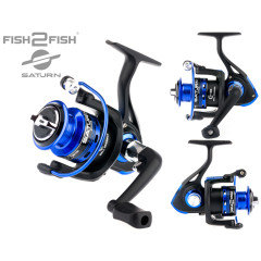 Катушка безынерционная Fish2Fish Saturn 2000A метал.шпуля, 3 ш. п.+1 р.п.