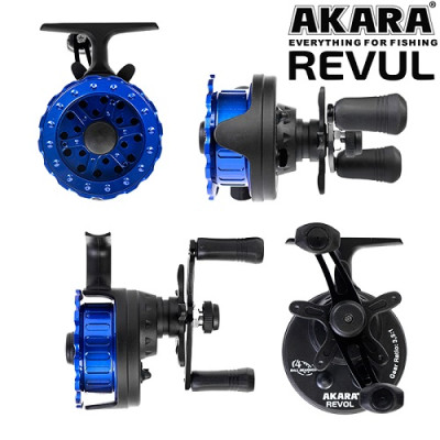 Катушка мультипликаторная Akara Revol, 4 ш.п.+ 1 р.п. - фото, цена в Магазин товаров для рыбалки и туризма - Fishers.by