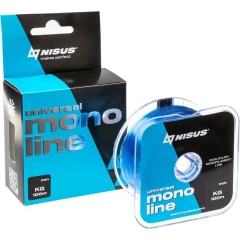 Леска MONOLINE Blue 0,50mm/100m Nylon Nisus (N-MB-050-100)
