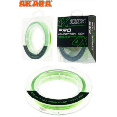 Плетёный шнур Akara Competition PRO Green 100 м, зеленый