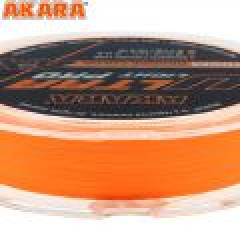Плетёный шнур Akara Ultra Light PRO Green 100 м, оранжевый