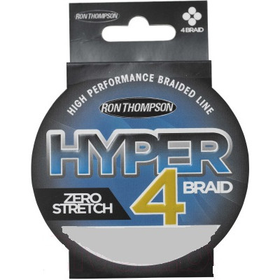 Леска плетеная DAM R.T. Hyper 4-Braid 110m Grey (серая) - фото, цена в Магазин товаров для рыбалки и туризма - Fishers.by