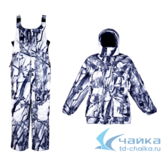 Костюм зимний Иней "Зимний лес" (Чайка) мембрана 3000 (-30С)