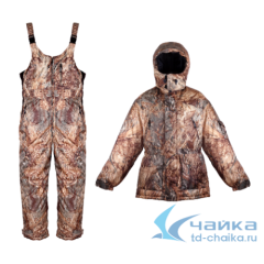 Костюм зимний "Алтай" Чайка темный лес (-25С)