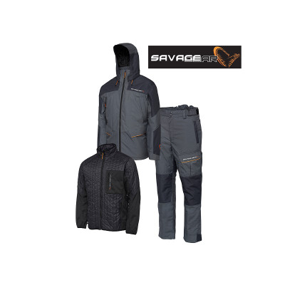 Костюм Savage Gear Thermo Guard 3-Piece Suit S 8000mm/800mvp - фото, цена в Магазин товаров для рыбалки и туризма - Fishers.by