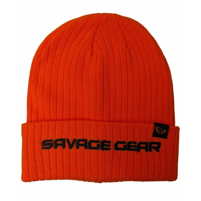Шапка SAVAGE GEAR Fold-Up Beanie One Size Sun Orange - фото, цена в Магазин товаров для рыбалки и туризма - Fishers.by