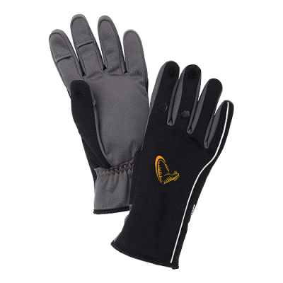 Перчатки Savage Gear Softshell Winter Glove Black - фото, цена в Магазин товаров для рыбалки и туризма - Fishers.by