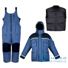 Костюм зимний Эверест (Чайка) мембрана, синий (-35С)