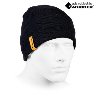 Шапка Tagrider Expedition 3006 вязаная на флисе черная - фото, цена в Магазин товаров для рыбалки и туризма - Fishers.by