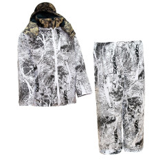 Маскировочный костюм MX-402 Элементаль, зимний, сорочка, цвет Ветки,  р-р 68/70 
