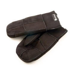 Рукавицы TR 097-8 из кусков натурального меха 