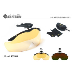 Визор поляризационный на кепку в чехле (2 шт) Tagrider SGTR02