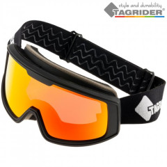 Очки поляризационные горнолыжные Tagrider IMN-007-45 Gold Red Mirror Ski Winter