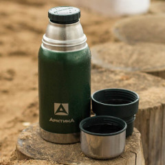 Термос бытовой, вакуумный (для напитков), тм "Арктика", 500 мл, арт. 106-500 серебряный