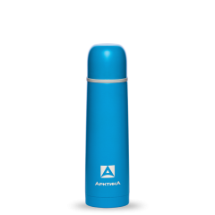 Термос бытовой вакуумный (для напитков), тм "Арктика", 500 мл, арт. 102-500 (зеленый, пластиковое напыление)