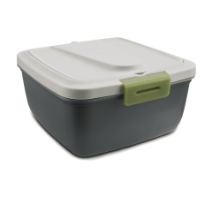 Ланчбокс тм "Арктика", 1600 МЛ, арт. 030-1600, серый/зелёный