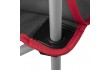 Кресло Nisus складное серый/красный без чехла N-96806H-GR-1