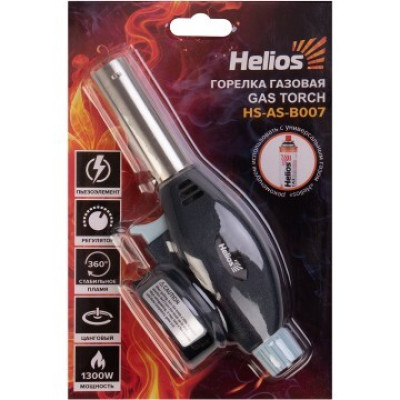 Горелка газовая Helios с пьезоподжигом (HS-AS-B007) - фото, цена в Магазин товаров для рыбалки и туризма - Fishers.by