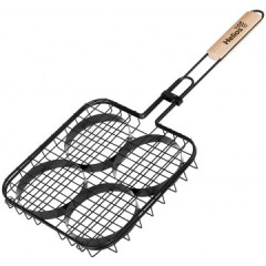 Решетка для барбекю Лайт стейкHelios HS-RB ВW206Р, 58х34х22см 