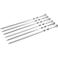 Набор плоских шампуров Лайт 6 шт в блистере Helios HS-NH UI600C-6