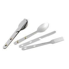 Набор столовых приборов нерж. (ложка, вилка, нож) Следопыт