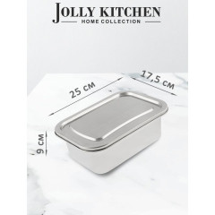 Контейнер Jolly Kitchen 2,3 л, с крышкой, 25x17,5x9 см