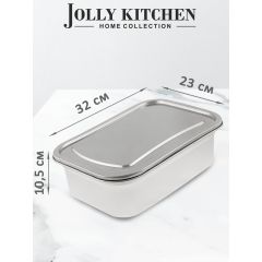 Контейнер Jolly Kitchen 3 л, с крышкой, 28,5x20x9,5 см