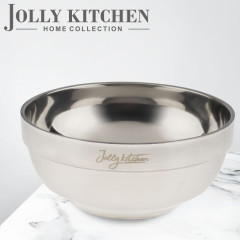 Миска Jolly Kitchen, двойные стенки, матовый/глянец, 15 см