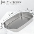 Противень Jolly Kitchen с ручками, сталь 0,8 мм, 37x22x5,5 см - фото, цена в Магазин товаров для рыбалки и туризма - Fishers.by