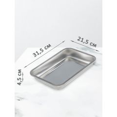 Противень 410 F7, 31,5x21,5x4,5 см