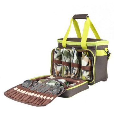 Набор для пикникана 4 персоны со стаканами NISUS N-811(4) - фото, цена в Магазин товаров для рыбалки и туризма - Fishers.by
