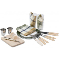 Набор для пикникана 2 персоны со стаканами N-811-2 NISUS