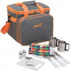 Набор для пикникана 2 персоны  с кружками Helios HS-811(2)