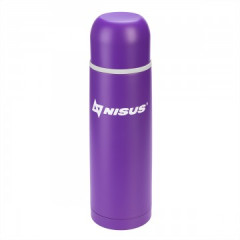 Термос N.TM-044-V 750ML фиолетовый  NISUS ( 750 мл.)