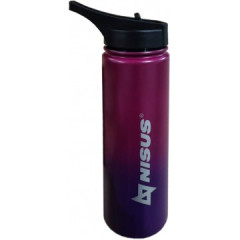 Термобутылка 0.53 л Nisus TB-022-RB с тремя крышками
