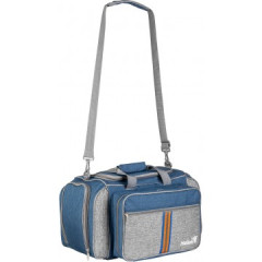 Набор для пикника на 4 персоны синий/серый HS-605(4)BG Helios