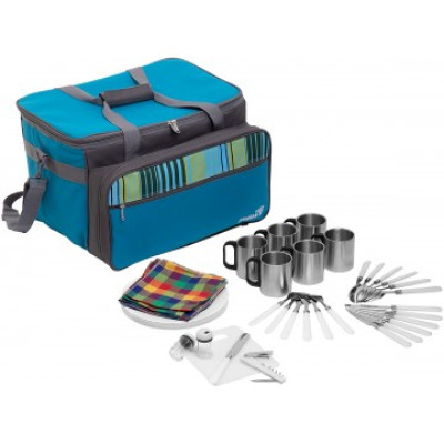 Набор для пикника Helios HS-811-6-BG на 6 персон - фото, цена в Магазин товаров для рыбалки и туризма - Fishers.by