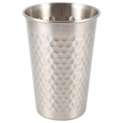 Стакан походный с ребристой поверхностью, 400 мл, нержавейка Следопыт