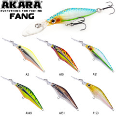Воблер Akara Fang 50F (плавающий, 0.3-1.2 м)