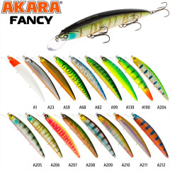 Воблер Akara Fancy 110SP, (кастинг 0-1,5 м)