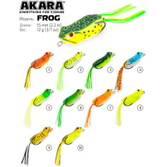 Лягушка Akara Frog 55