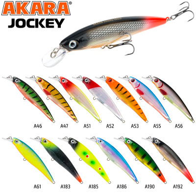 Воблер Akara Jockey 100SP ( троллинг 1-1.5 м) - фото, цена в Магазин товаров для рыбалки и туризма - Fishers.by