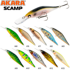 Воблер Akara Scamp 95F( плавающий, кастинг 1.5-3 м)