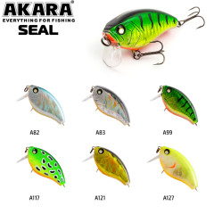 Воблер Akara Seal 60F (плавающий, кастинг 0-1.5 м)