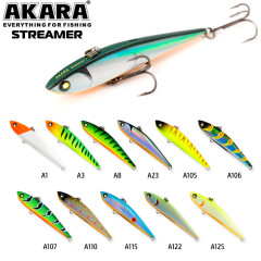 Воблер раттлин Akara Streamer 75 (быстро тонущий)