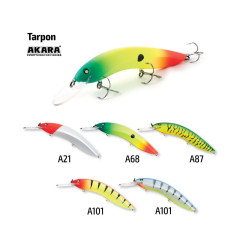 Воблер Akara Tarpon 120F (плавающий, кастинг 2-4 м,троллинг 4-6 м)